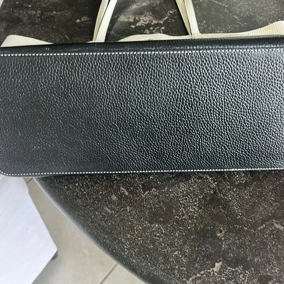 Tory Burch Black and White Tote Bag - Picture 8 of 14